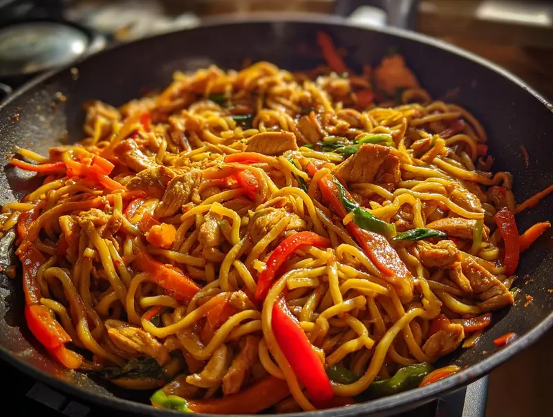 Chicken Noodles Spicy