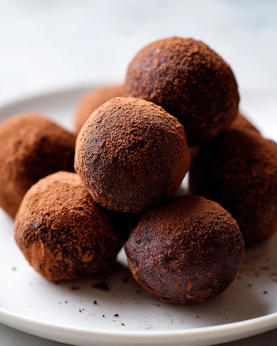 Chocolate Peppermint Brownie Balls - detail 1