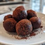 Chocolate Peppermint Brownie Balls