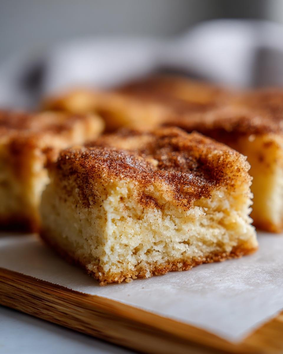 Cinnamon Sugar Snickerdoodle Bars Recipe - detail 3