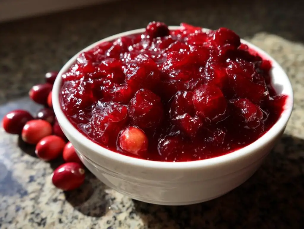 Classic Homemade Cranberry Sauce