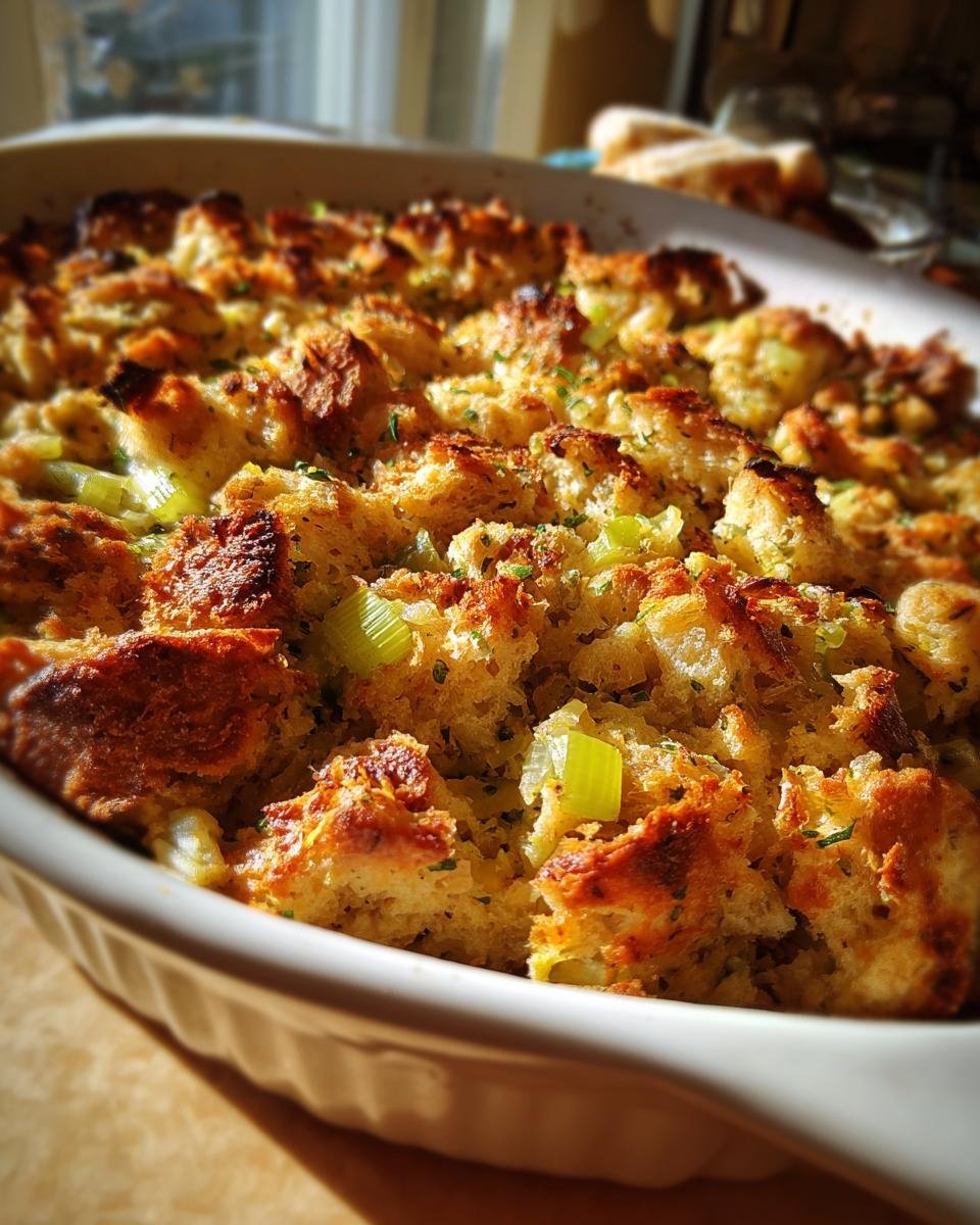 Classic Stuffing Recipe for Thanksgiving Dinner - detail 1