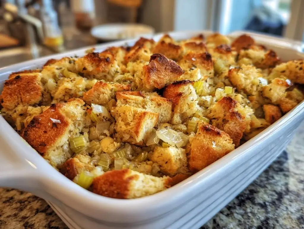 Classic Stuffing Recipe for Thanksgiving Dinner