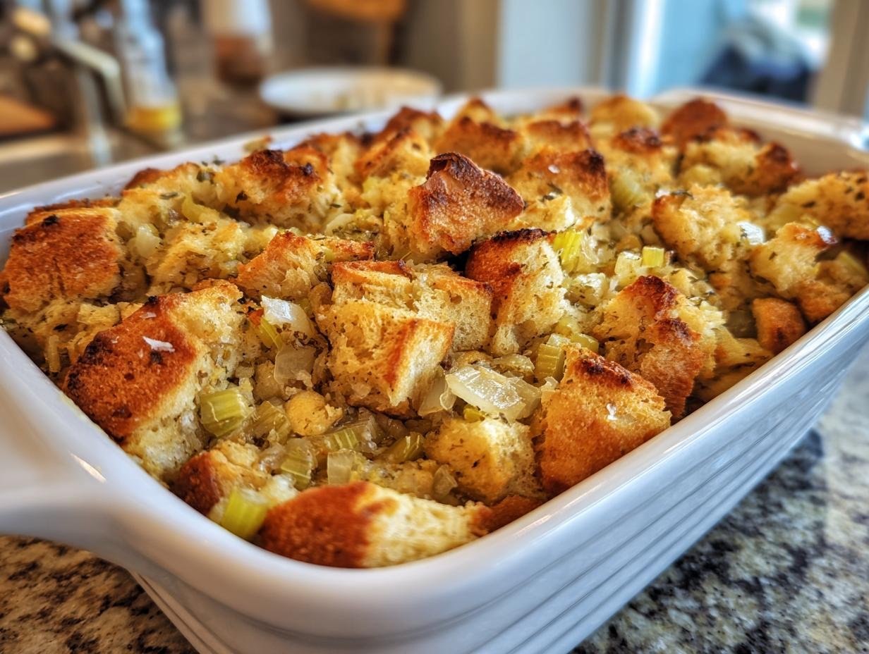 Classic Stuffing Recipe for Thanksgiving Dinner