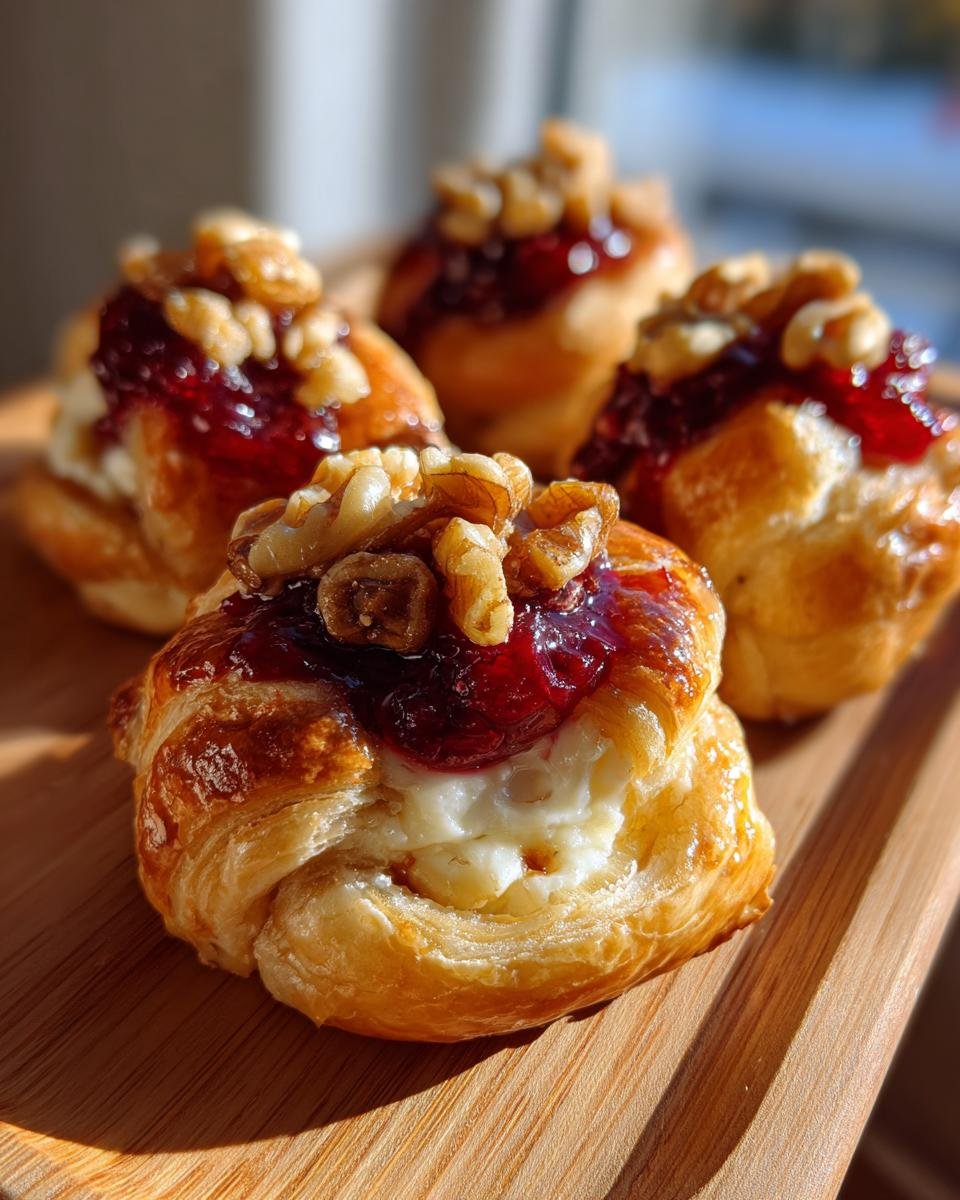Cranberry Cream Cheese Crescent Bites – A Sweet, Tangy, and Easy Holiday Appetizer - detail 1