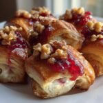 Cranberry Cream Cheese Crescent Bites – A Sweet, Tangy, and Easy Holiday Appetizer