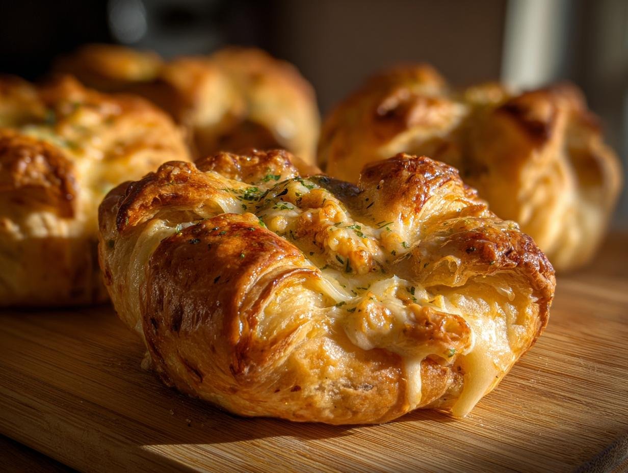 Creamy Chicken Pillows with Parmesan Sauce