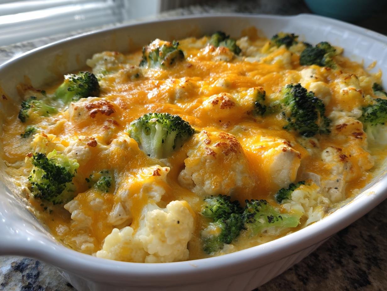 Creamy Low Carb Chicken Casserole