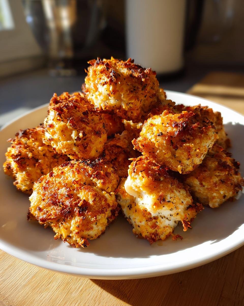 Crispy Parmesan Pretzel Chicken Bites - detail 1