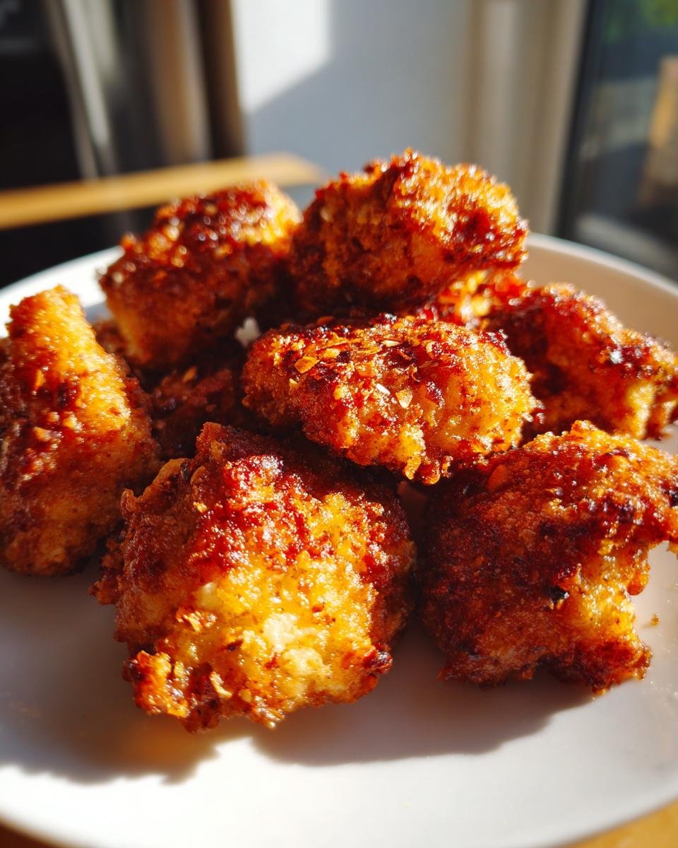 Crispy Parmesan Pretzel Chicken Bites - detail 2