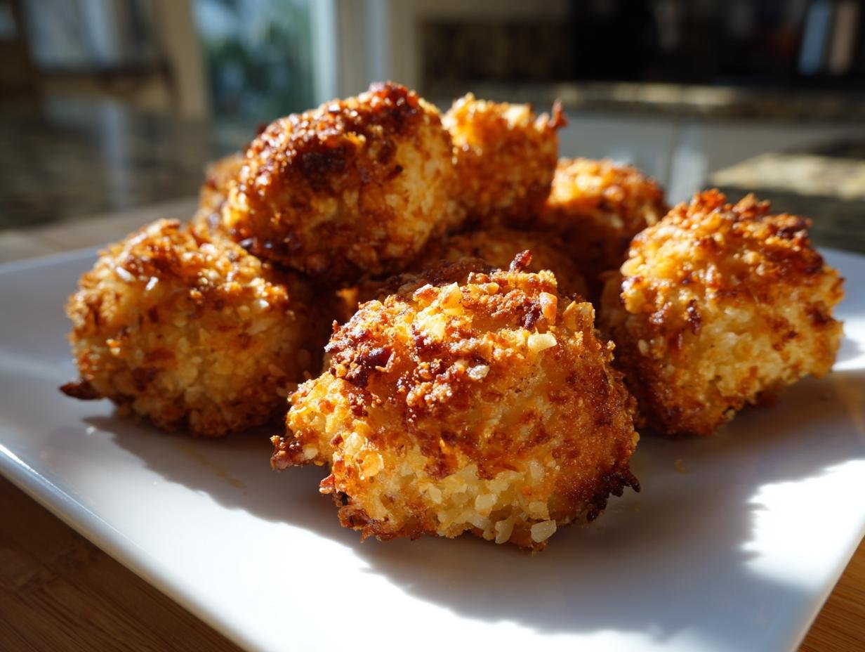 Crispy Parmesan Pretzel Chicken Bites