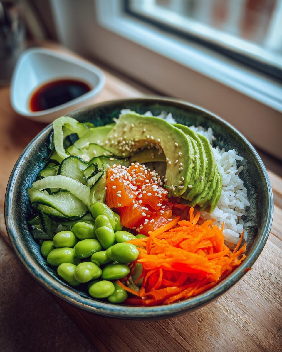 Crunchy Sushi Bowl - detail 1