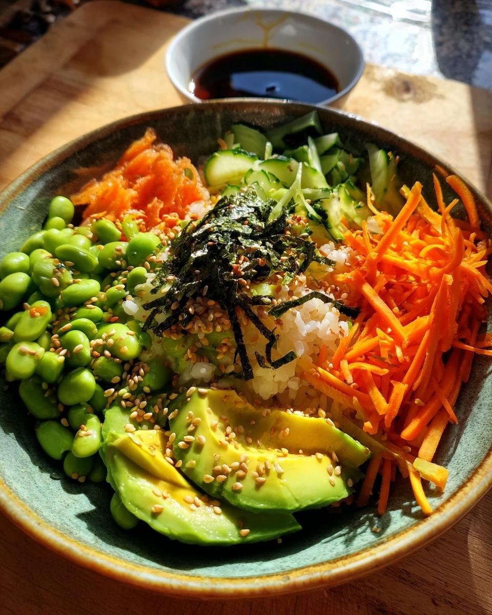 Crunchy Sushi Bowl - detail 2