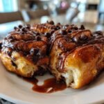 Delicious Chocolate Cinnamon Rolls With Rich Glaze