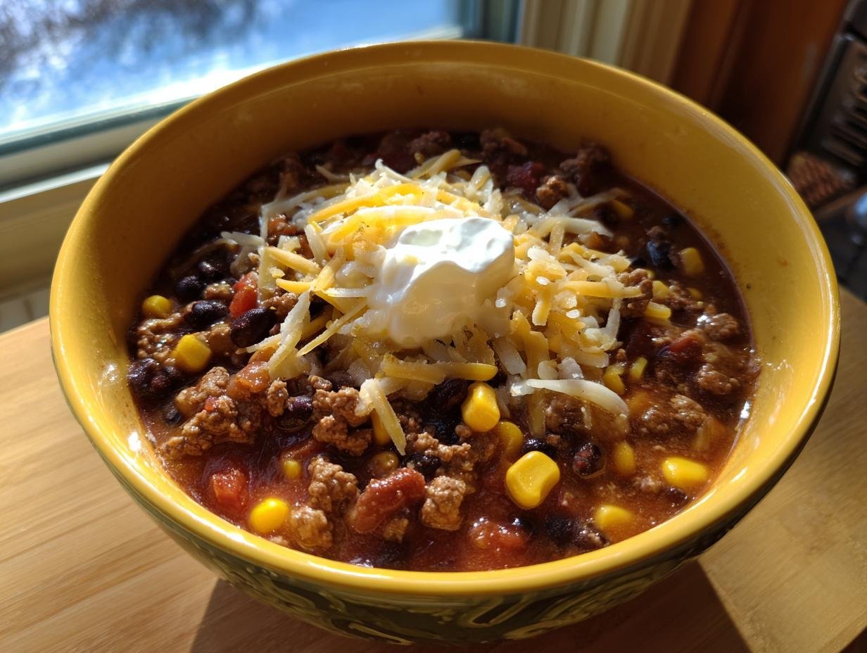 Easy Creamy Taco Soup