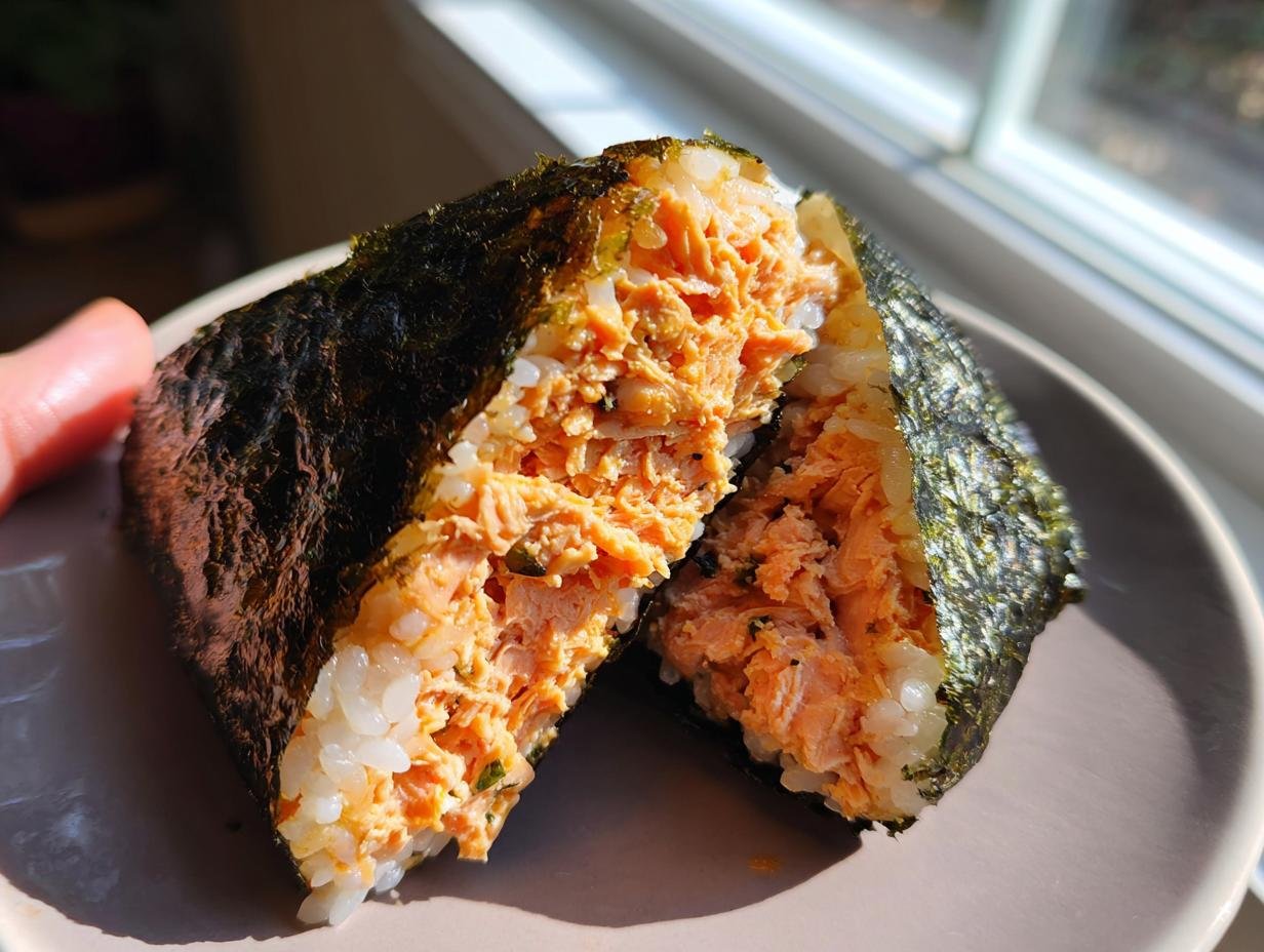 Easy Japanese Tuna Onigiri