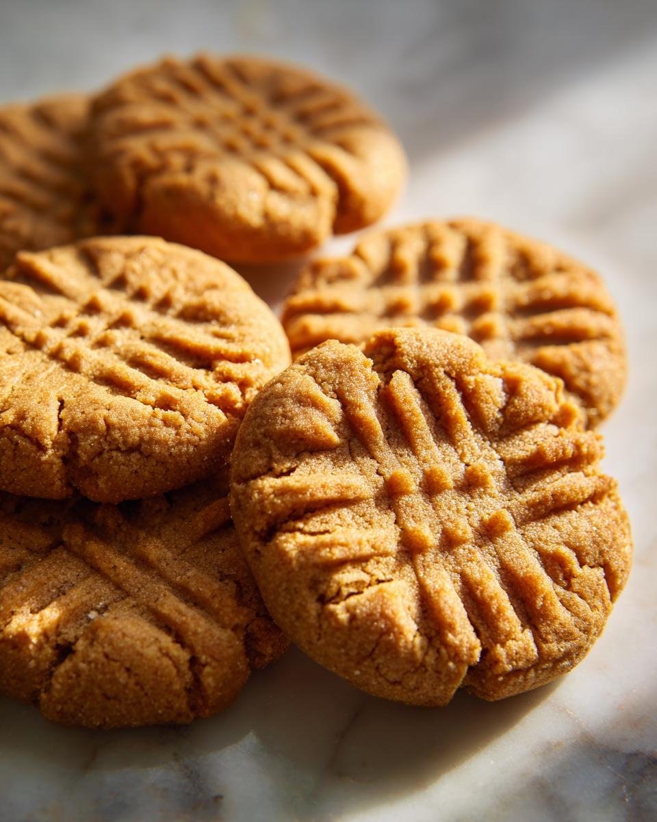 Easy Peanut Butter Cookies (only 5 ingredients) - detail 1
