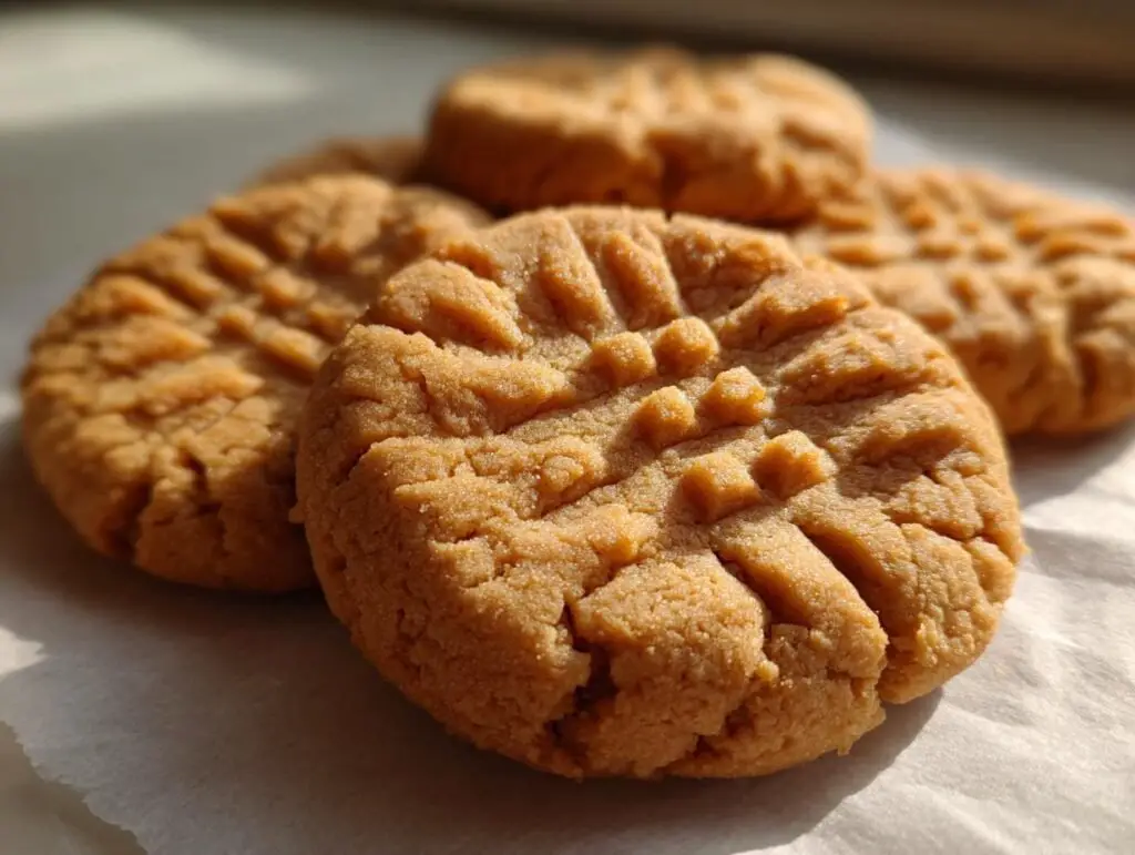 Easy Peanut Butter Cookies (only 5 ingredients)