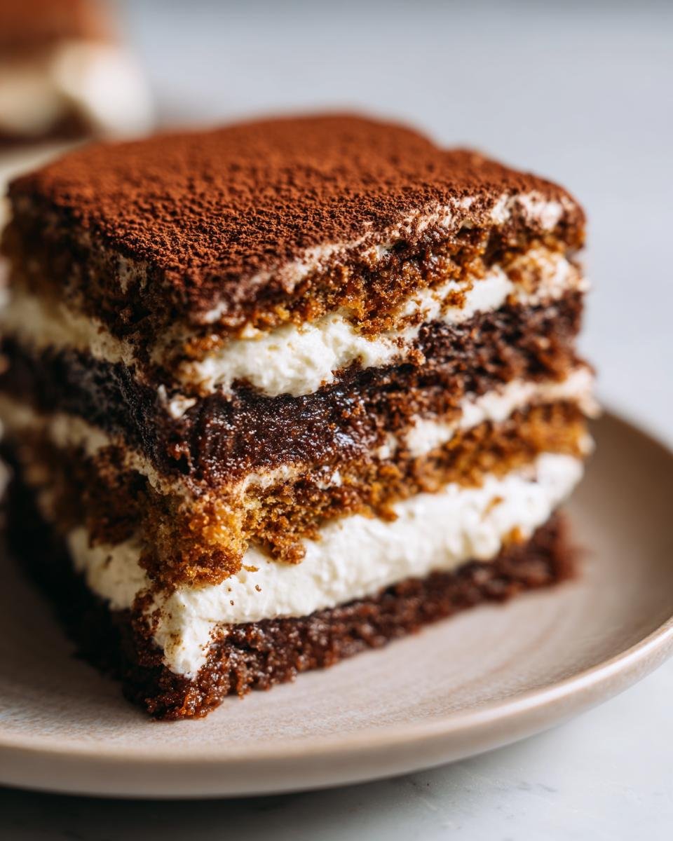 Easy Pound Cake Tiramisu - detail 2