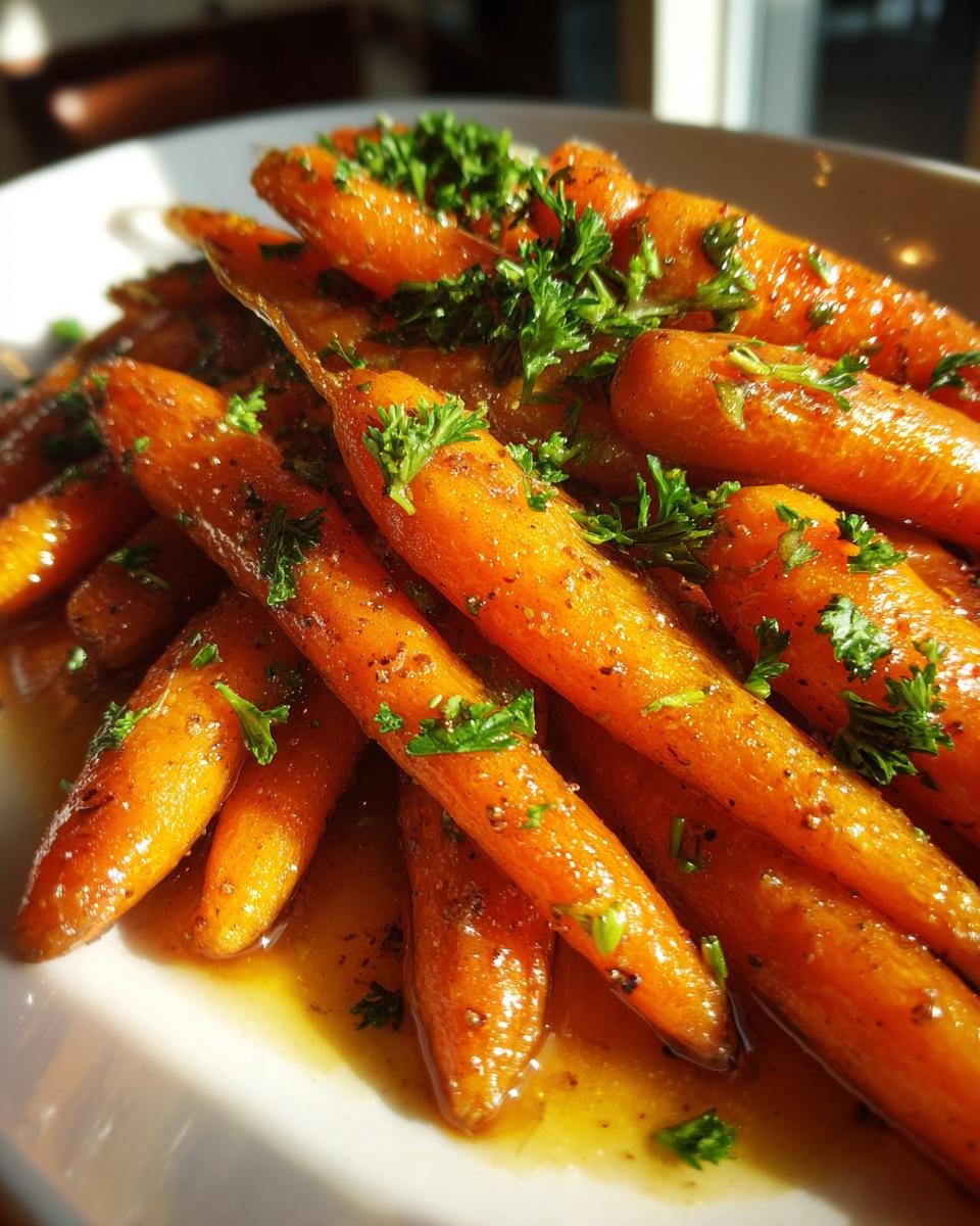 Glazed Carrots holiday Recipe - detail 1