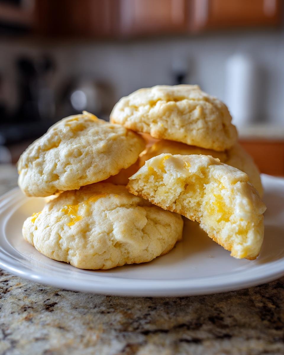 Heavenly lemon cookies - detail 1