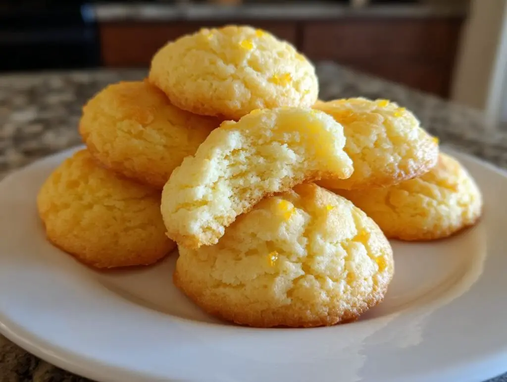 Heavenly lemon cookies