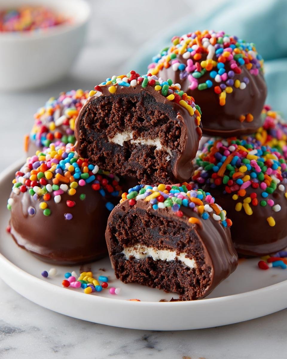 Holiday Oreo Balls - detail 1