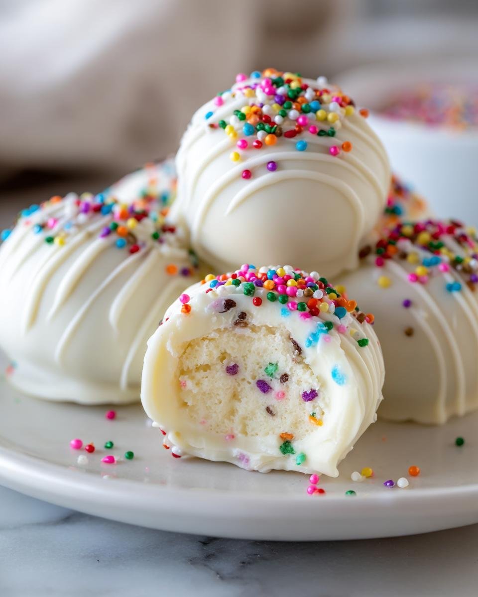 Holiday Oreo Truffle Snowballs Recipe - detail 2