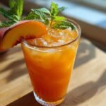 Homemade Peach Lemonade