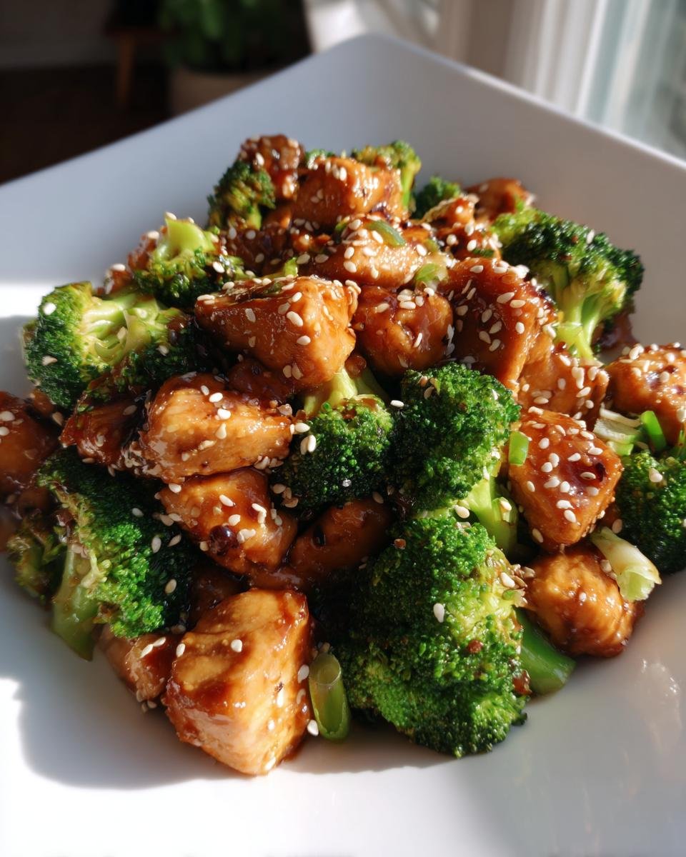Honey Sesame Chicken Broccoli - detail 1