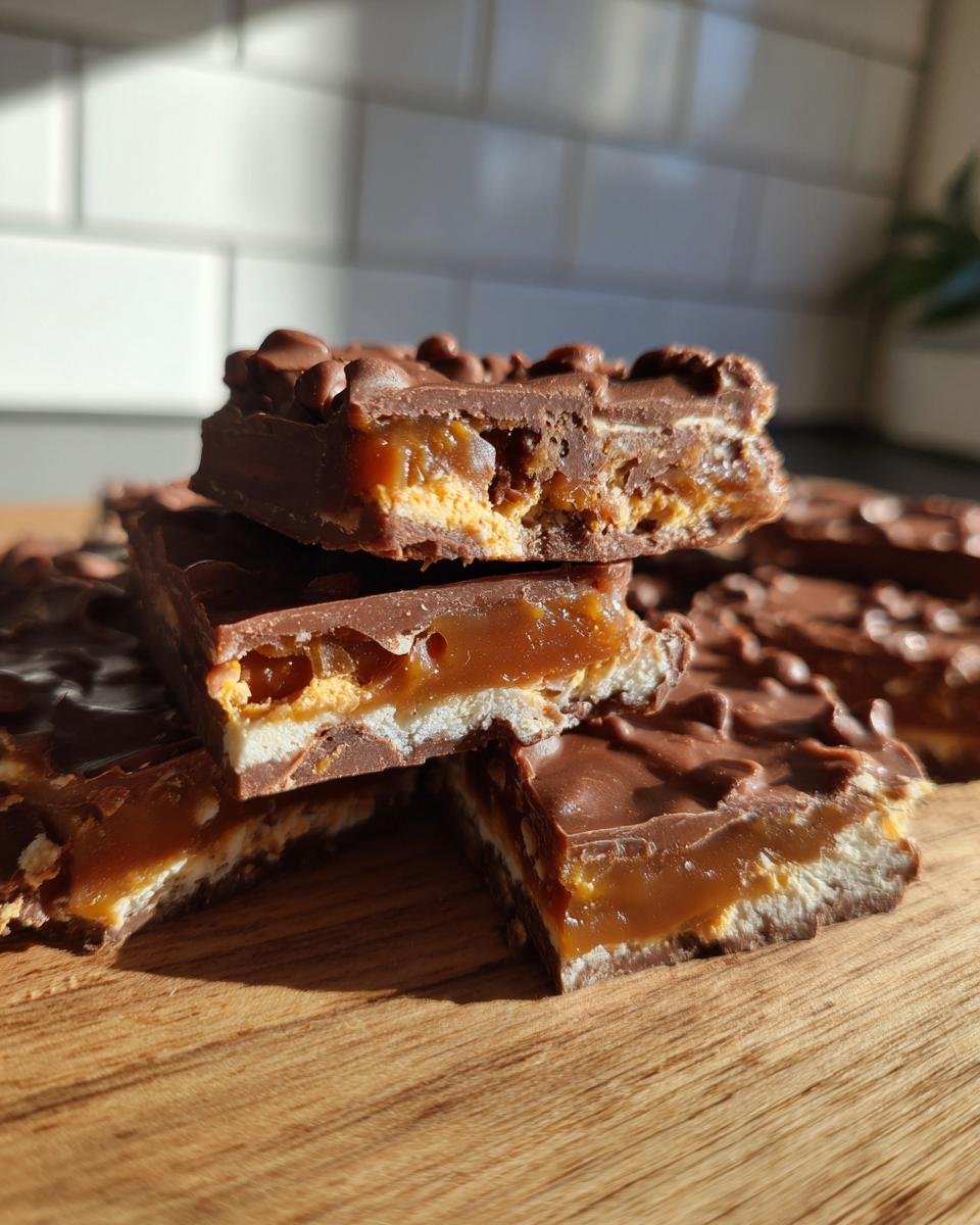 Indulgent Butterfinger Caramel Bars - detail 1
