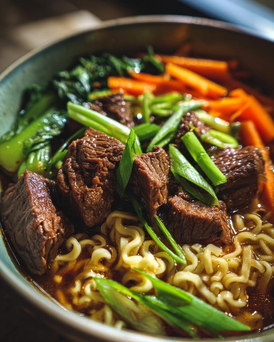 Korean Ramen Beef - detail 1