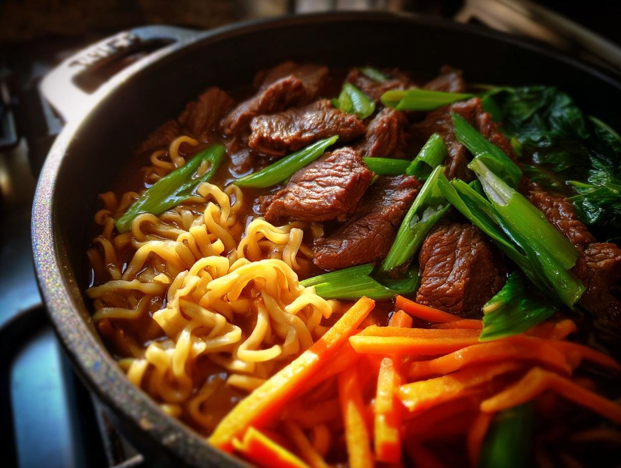 Korean Ramen Beef