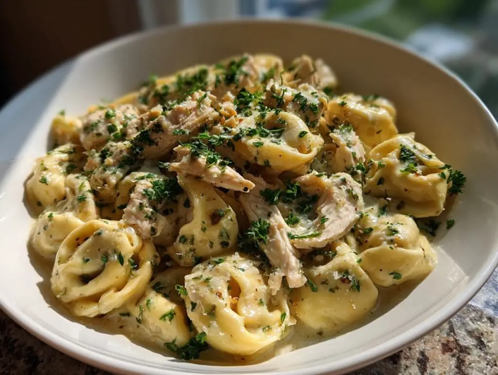 Make Delicious Parmesan Chicken Tortellini Fast