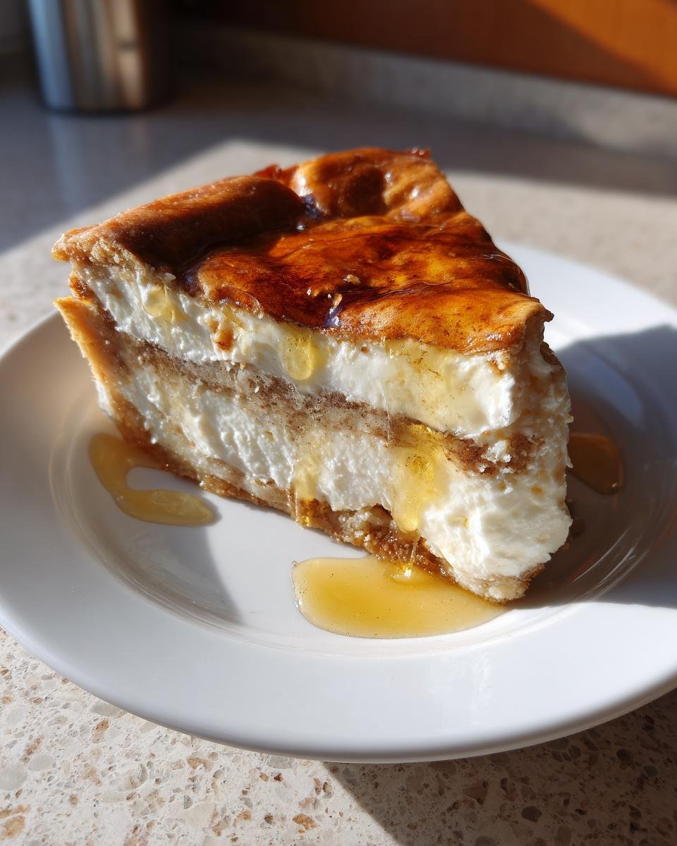 Melopita Recipe – Traditional Greek Honey Pie Dessert - detail 2