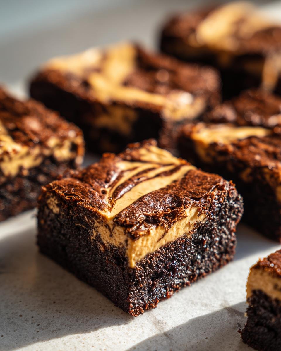 Mocha Brownies Cafe Latte Frosting - detail 1