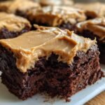 Mocha Brownies Cafe Latte Frosting