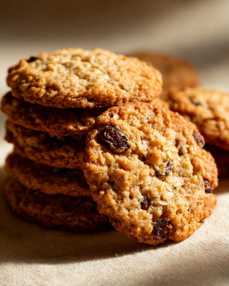 Oatmeal raisin cookies chewy - detail 1