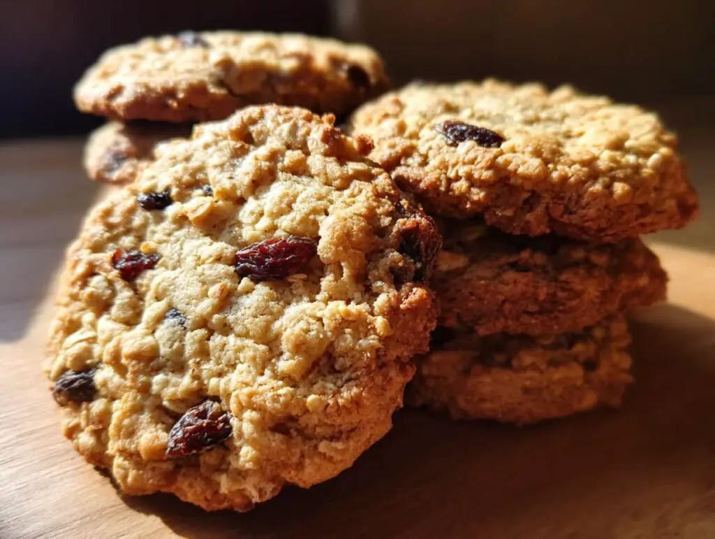 Oatmeal raisin cookies chewy