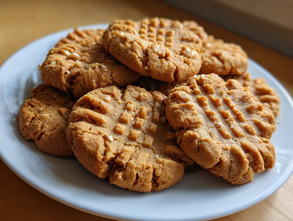 Old-fashioned Peanut Butter Cookies