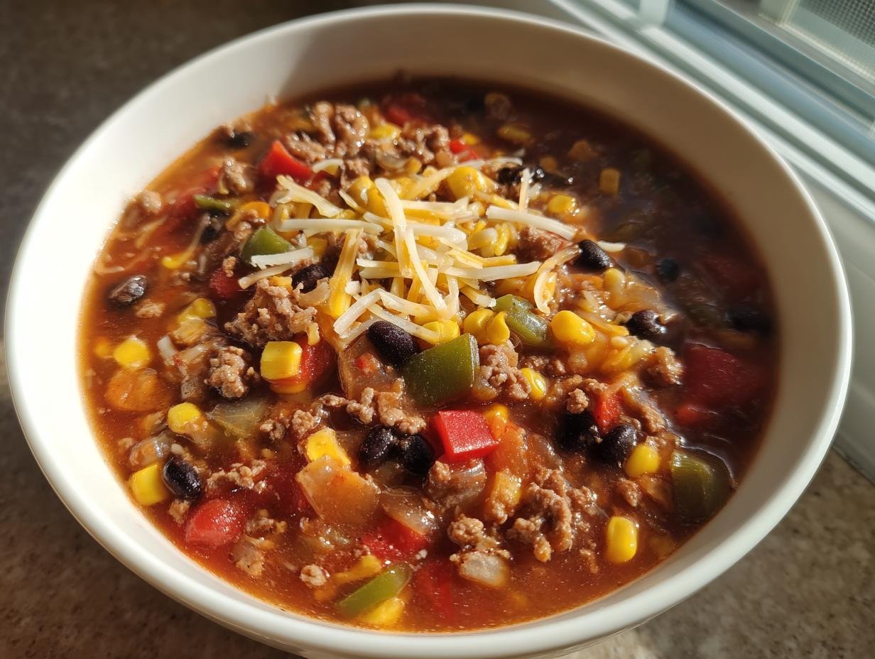 One-Pot, 30-Minute Taco Soup Recipe