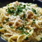 One Pot Creamy Garlic Pasta