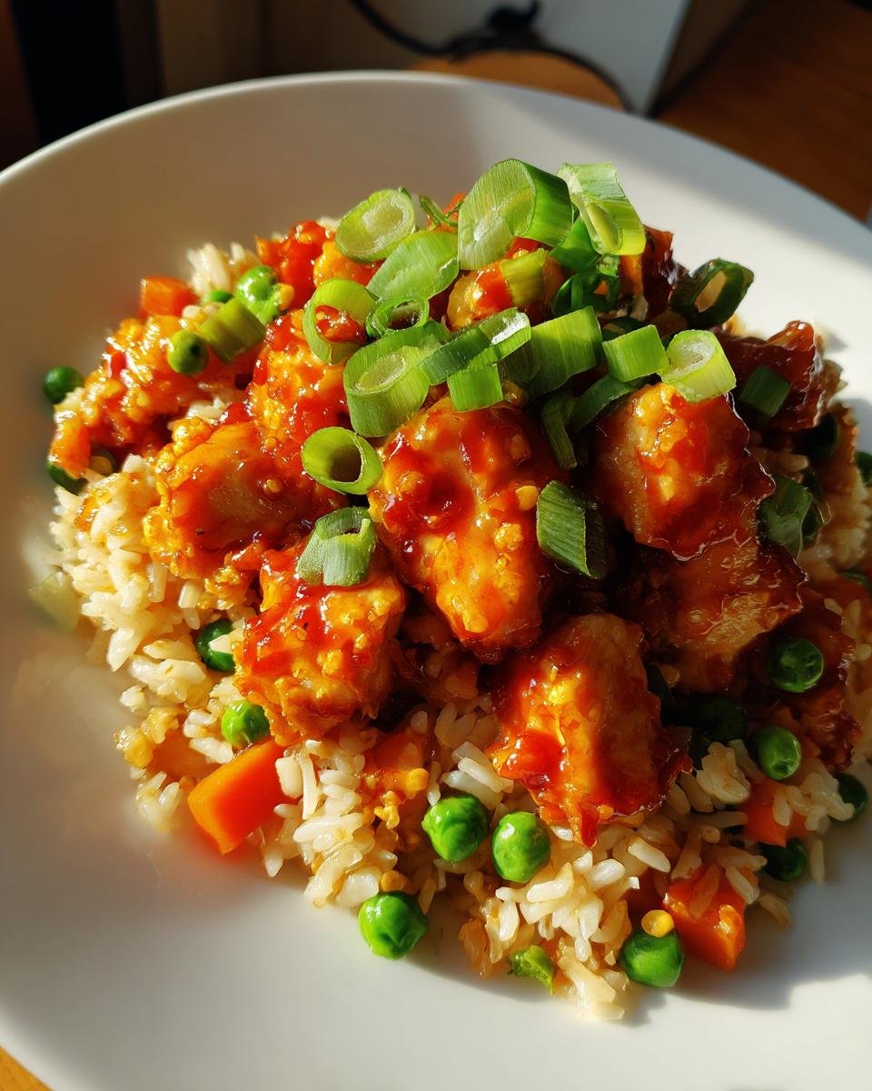 Orange Chicken Fried Rice - detail 1