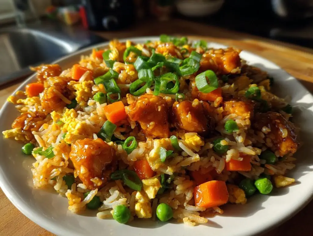 Orange Chicken Fried Rice