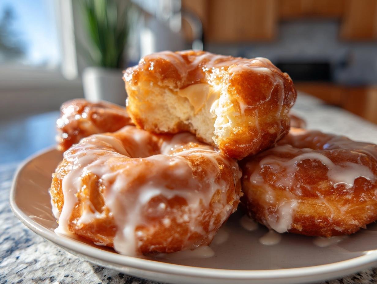 Peanut Butter Cheesecake Donuts