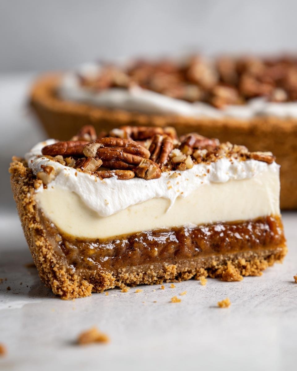 Pecan Cream Pie - detail 2