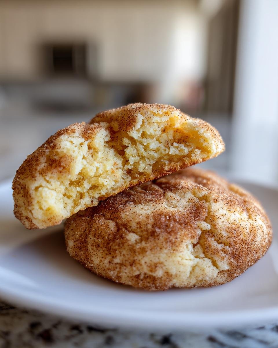 Perfectly Soft and Chewy Snickerdoodle Cookies - detail 1