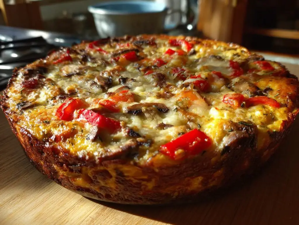 Pizza Cottage Cheese Bake – A High Protein
