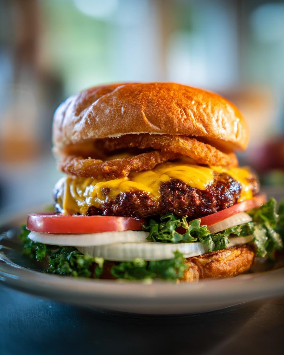 Printable Beef Ranch Cheeseburger Recipe - detail 1