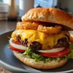 Printable Beef Ranch Cheeseburger Recipe